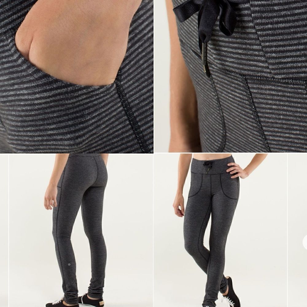 Lululemon Skinny Will Pant *Pique Black / Deep Coal